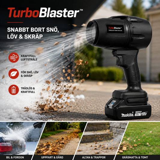 TurboBlaster™ - Blås bort snö & löv